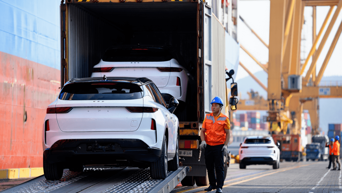 Chine : exportations automobiles en forte accélération

