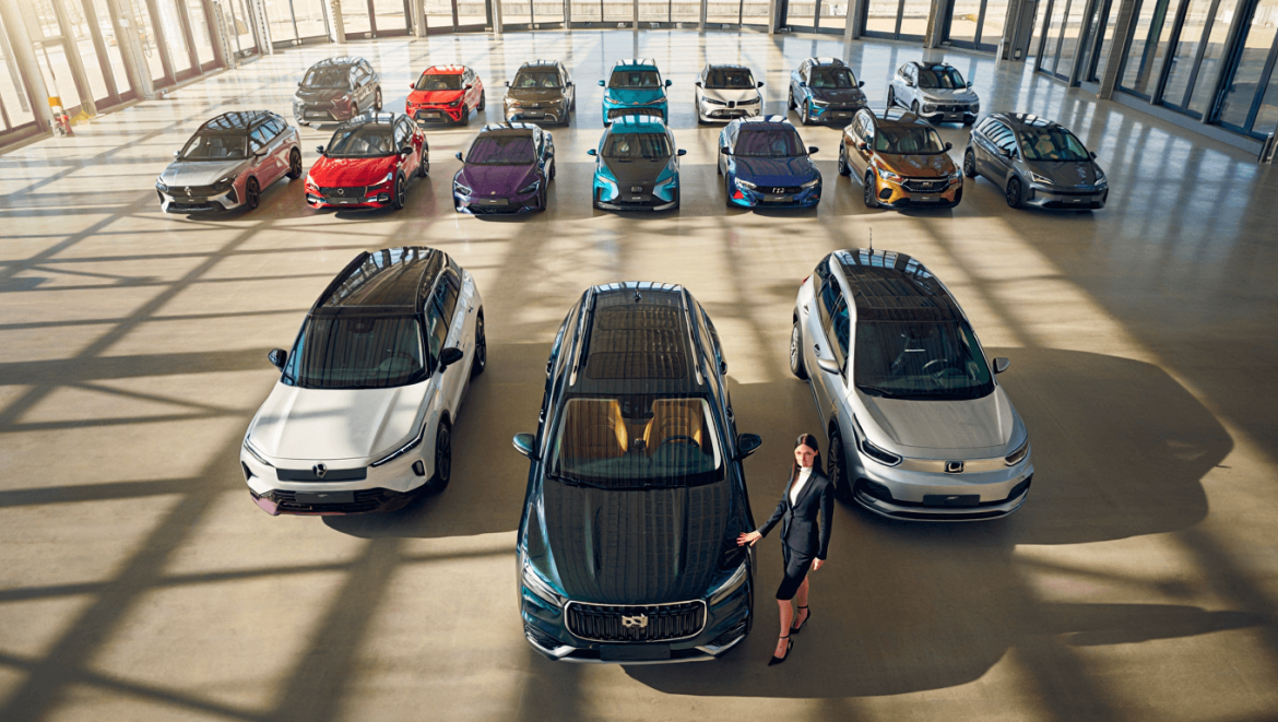 voiture femme bannière