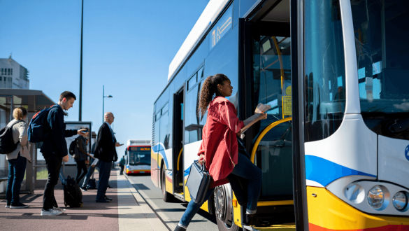 
                                Un nouveau réseau de bus à Saint-Nazaire            