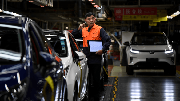 Toyota en recul face aux tensions et à la Chine
