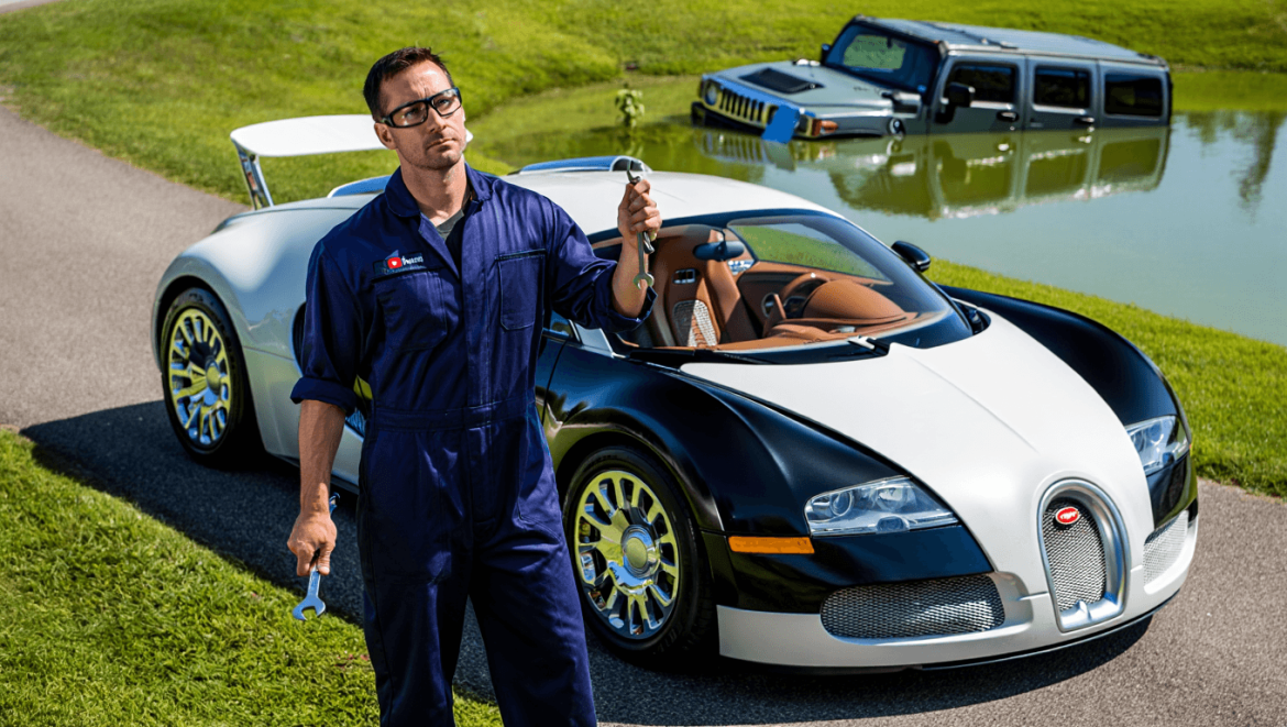 Un YouTuber révise sa Bugatti Veyron pour 1 600 $ au lieu de 25 000 $ en contournant le réseau officiel