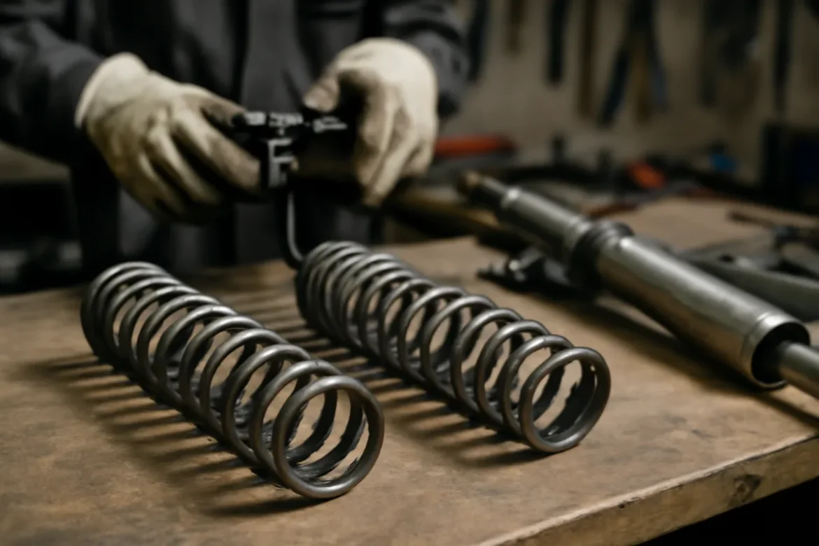 Ressorts progressifs YSS : quels gains pour le confort et la tenue de route de votre moto ?
